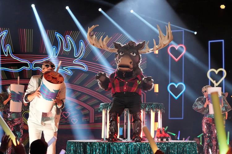 Moose on 'The Masked Singer' 80's Night