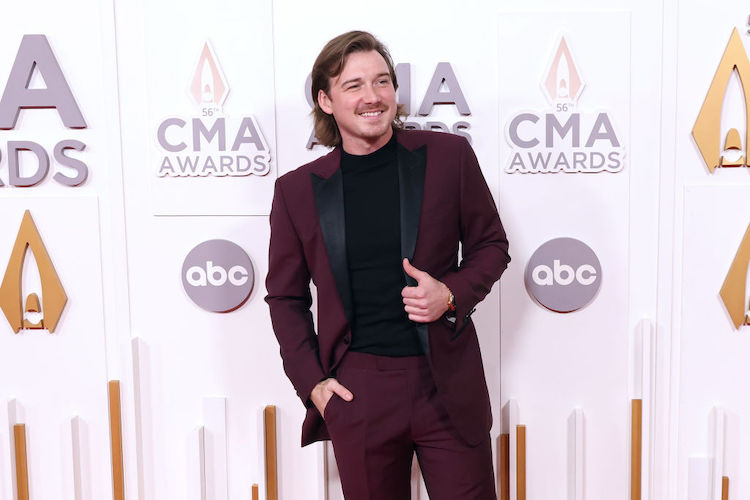 Morgan Wallen at the 2022 CMA Awards