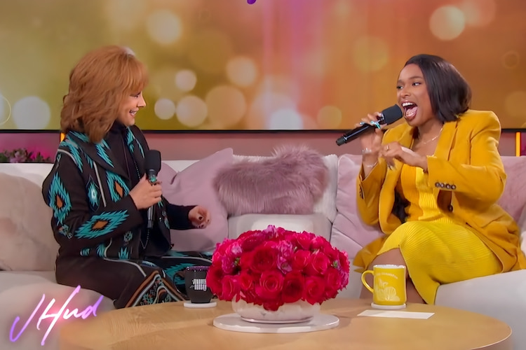 Reba McEntire and Jennifer Hudson on 'The Jennifer Hudson Show'