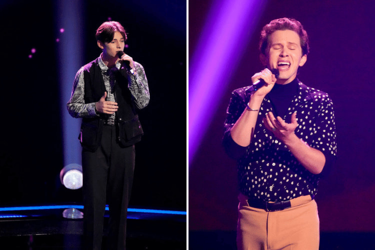 Ryley Tate Wilson and Michael B on The Voice