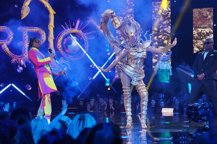 Scorpio on 'The Masked Singer' 80's Night