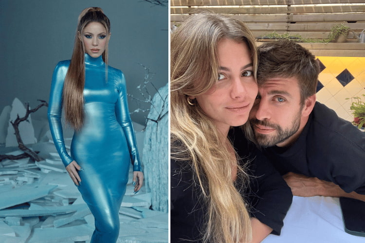 Shakira via Instagram, Gerard Pique via instagram
