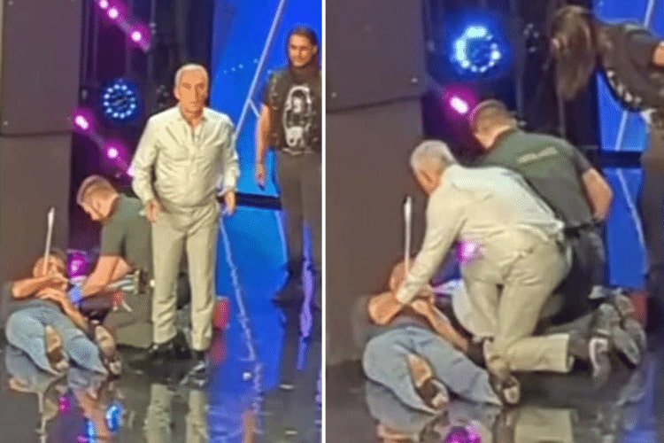 Bruno Tonioli and Simon Cowell on 'Britain's Got Talent'
