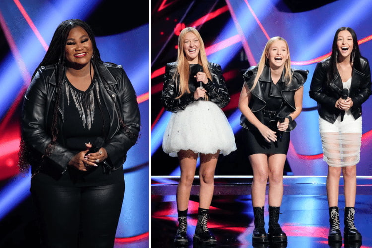 Manasseh Samone and Sorelle compete on 'The Voice'