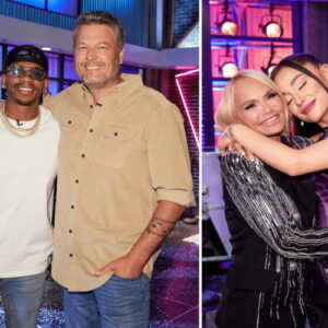 Jimmie Allen, Blake Shelton, Kristin Chenoweth, and Ariana Grande on 'The Voice'