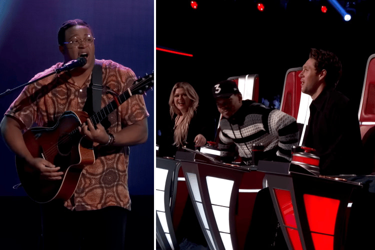 The Voice premiere four chair turn