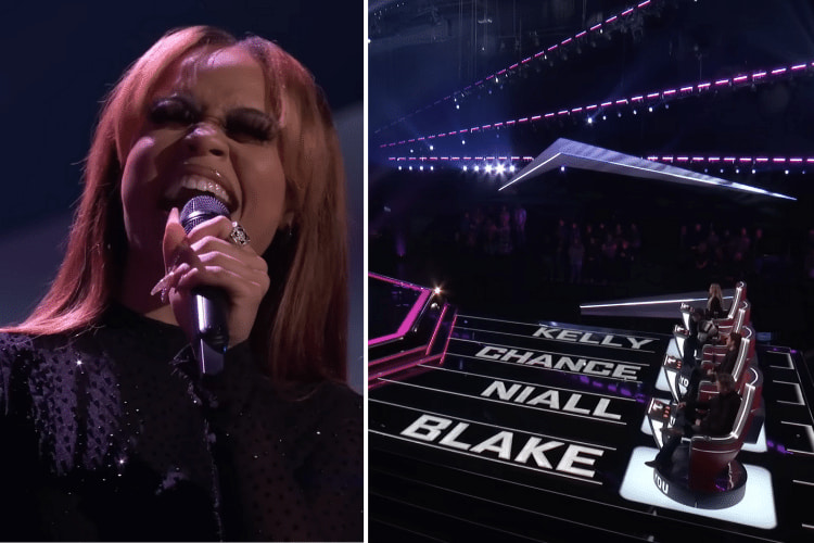 The Voice final four chair turn