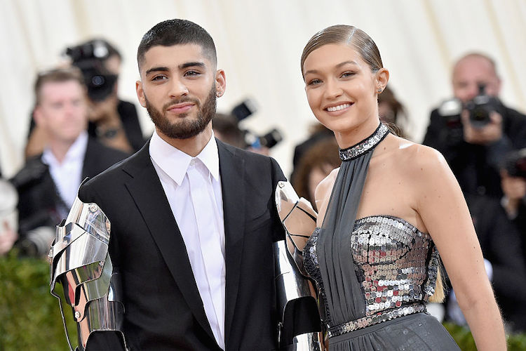 Zayn Malik and Gigi Hadid at the Met Gala