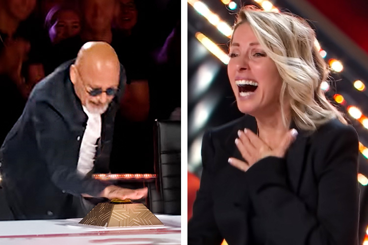 Howie Mandel hits the Golden Buzzer on Canada's Got Talent
