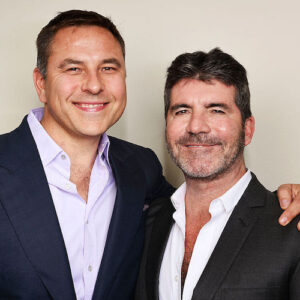 David Walliams, Simon Cowell at Shooting Star Chase Afternoon Tea