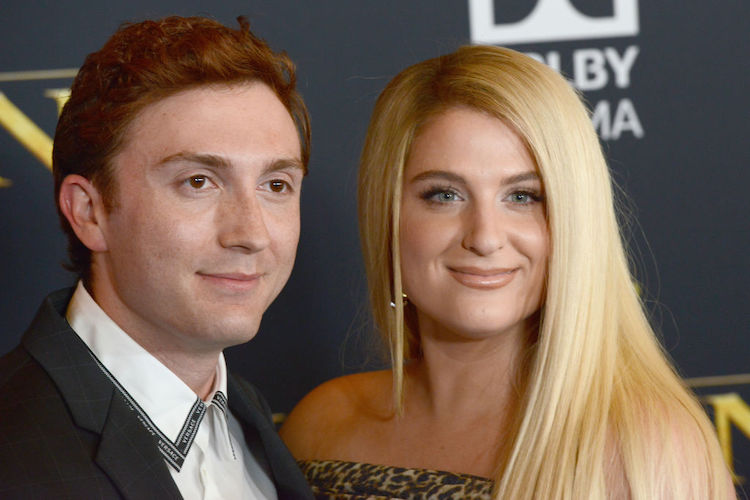 Daryl Sabara and Meghan Trainor at the premiere of Disney's "The Lion King"