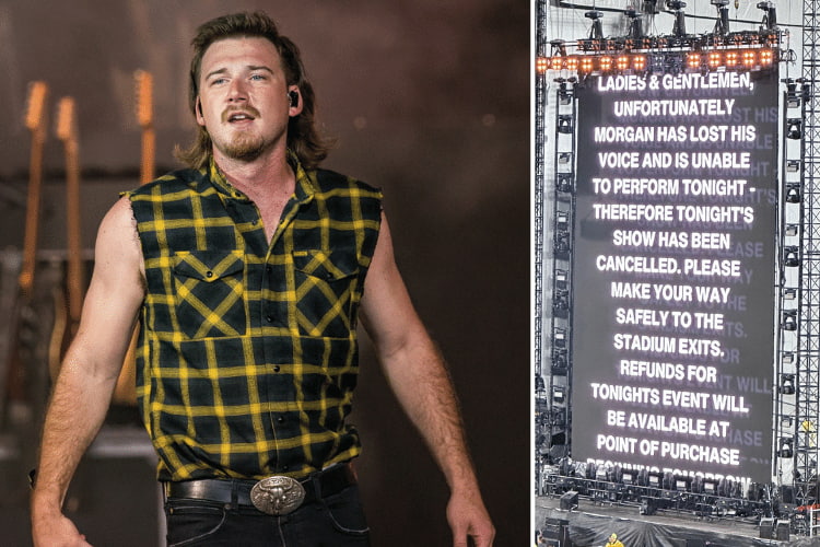 Morgan Wallen and his concert cancelled