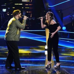 Rachel Christine and JB Somers Battle on 'The Voice'