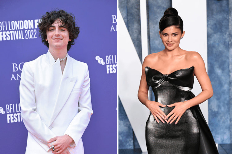 Timothee Calamet at "Bones and All" premiere, Kylie Jenner at the Vanity Fair after party