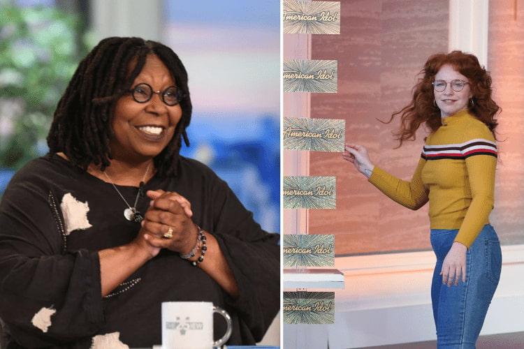 Whoopi Goldberg on 'The View' and Sara Beth on 'American Idol'