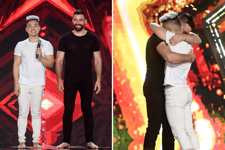 Woody and Fenton on 'Canada's Got Talent'