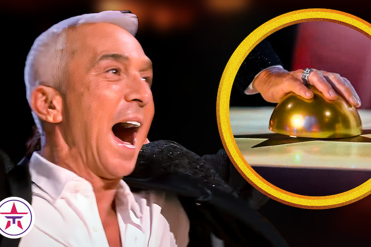 Bruno Tonioli hits the golden buzzer