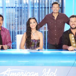 Lionel Richie, Katy Perry, Ryan Seacrest, and Luke Bryan on 'American Idol'
