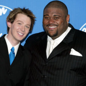 Clay Aiken and Ruben Studdard on American Idol