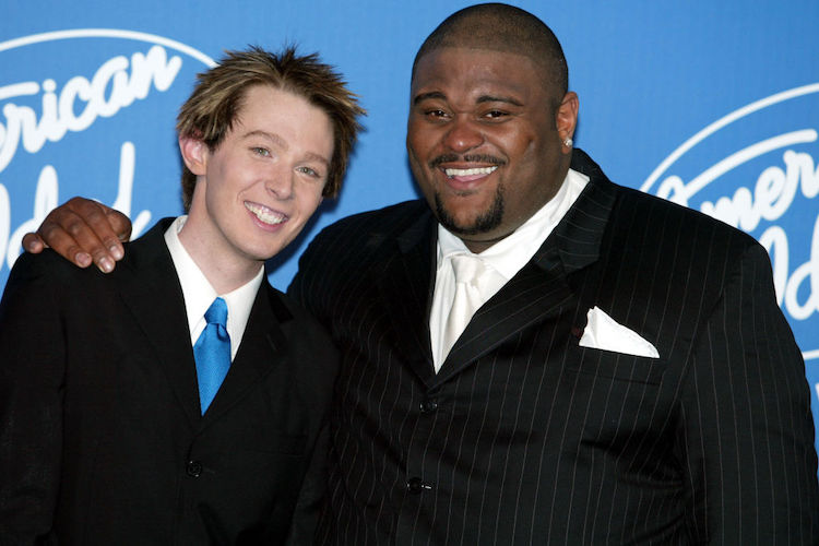 Clay Aiken and Ruben Studdard on American Idol