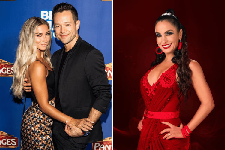 Daniella Karagach and Pasha Pashkov at the LA Premiere of Blue Man Group, Sabrina Strasser key art for Bravo's Dancing Queens