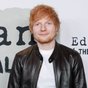 Ed Sheeran at the premiere of "Ed Sheeran: The Sum of It All"