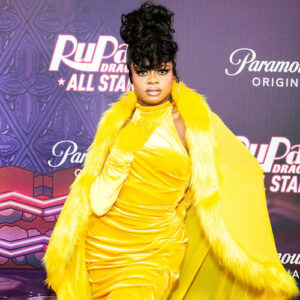Heidi N Closet on the 'RuPaul's Drag Race All Stars' red carpet