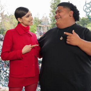 Iam Tongi and Sofia Carson on 'American Idol' Disney Night