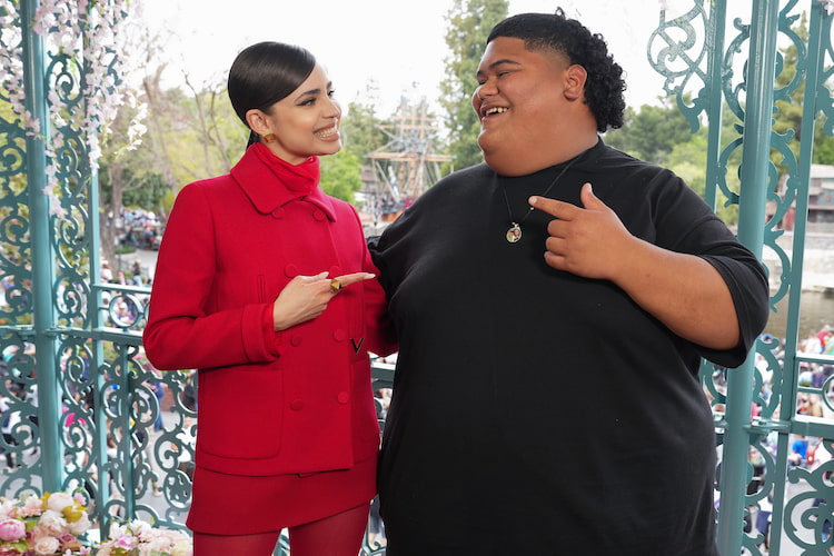 Iam Tongi and Sofia Carson on 'American Idol' Disney Night