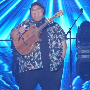 Iam Tongi performs on American Idol