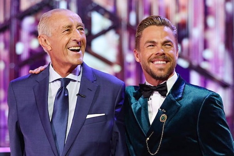 Len Goodman and Derek Hough on 'Dancing With the Stars' season 31