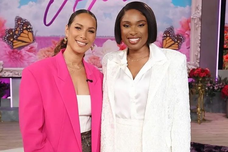 Leona Lewis and Jennifer Hudson on 'The Jennifer Hudson Show'