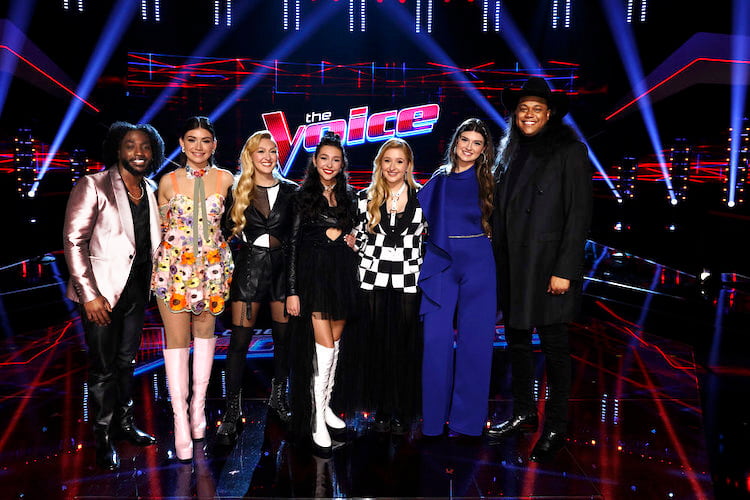 D.Smooth, Gina Miles, Sorelle, Grace West, and NOVIAS on 'The Voice'