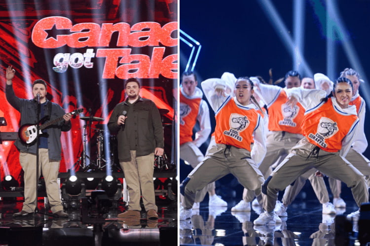Turnbull Brothers and Cool Giraffes in the 'Canada's Got Talent' semifinals