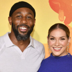 Allison Holker and Stephen Twitch Boss at The Rise of Gru Premiere