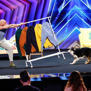 Adrian Stoica and Hurricane audition for 'America's Got Talent'