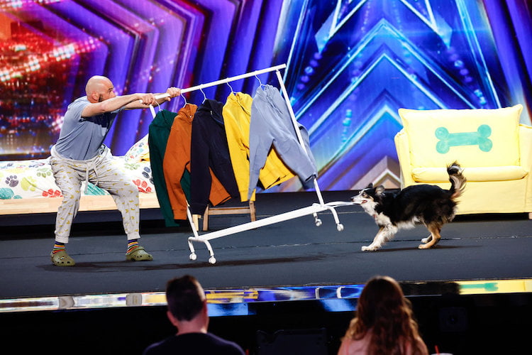 Adrian Stoica and Hurricane audition for 'America's Got Talent'
