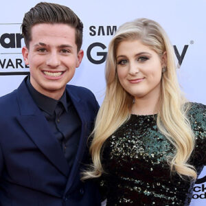 Charlie Puth and Meghan Trainor at the 2015 Billboard Music Awards