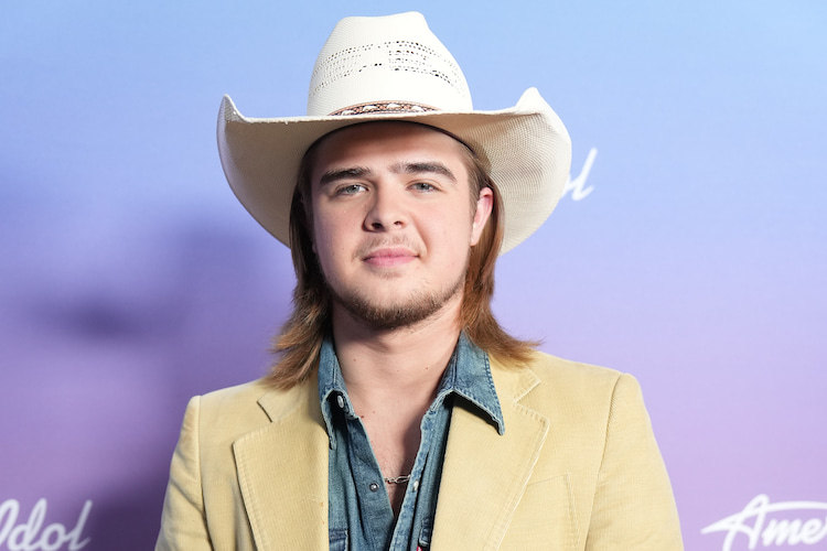 Colin Stough on the 'American Idol' red carpet