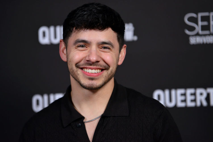 DAvid Archuleta at the 2023 Queerties