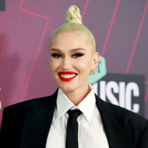 Gwen Stefani on the 2023 CMT Music Award red carpet