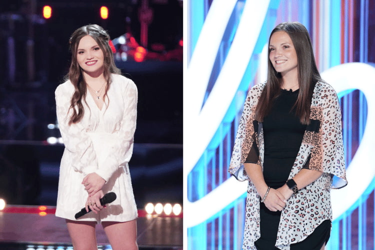 Megan Danielle on 'The Voice' knockout round, Megan Danielle on 'American Idol'