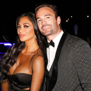Nicole Scherzinger and Thom Evans at amfAR Venice Gala 2021