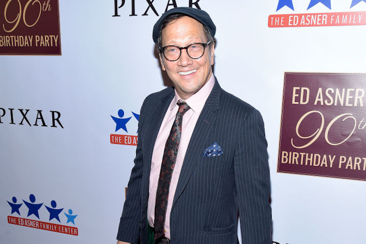 Rob Scherinder at Ed Asner's 90th Birthday
