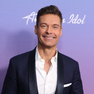 Ryan Seacrest on the 'American Idol' red carpet