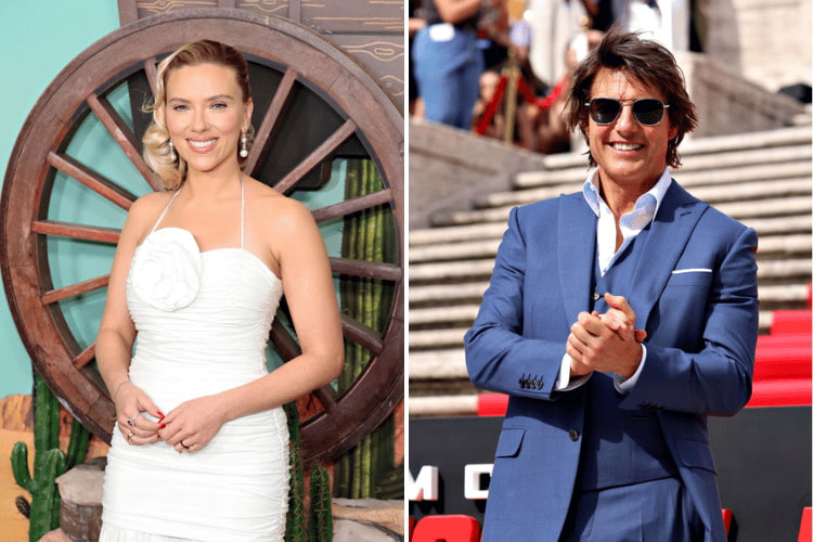 Scarlett Johansson at the premiere of 'Asteroid City', Tom Cruise at the 'Mission Impossible' Rome premiere