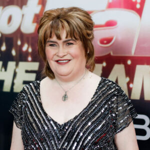 Susan Boyle on the 'America's Got Talent: The Champions' Red Carpet