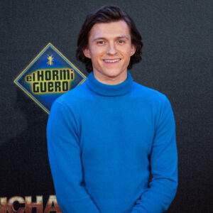 Tom Holland Attends "Uncharted" Madrid Premiere