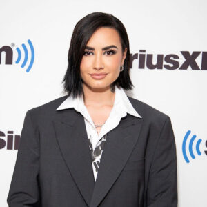 Demi Lovato at Sirius XM