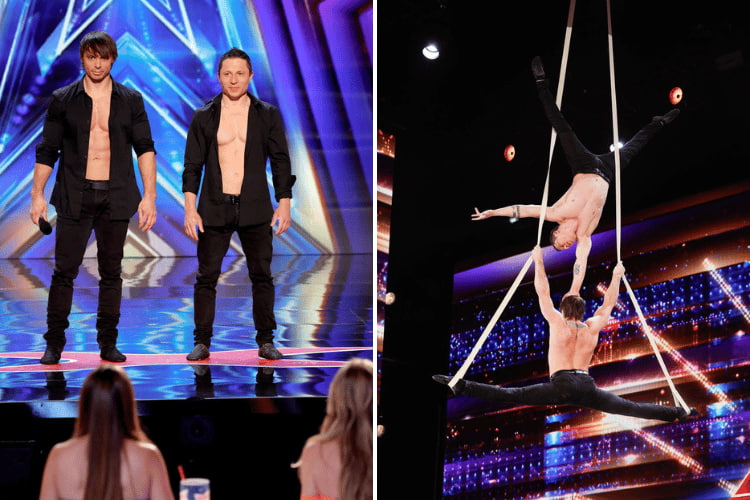 Duo Just Two Men auditions for 'America's Got Talent'